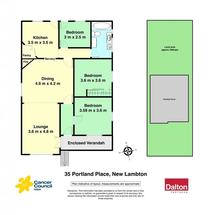 Floorplan of Homely house listing, 35 Portland Place, New Lambton NSW 2305