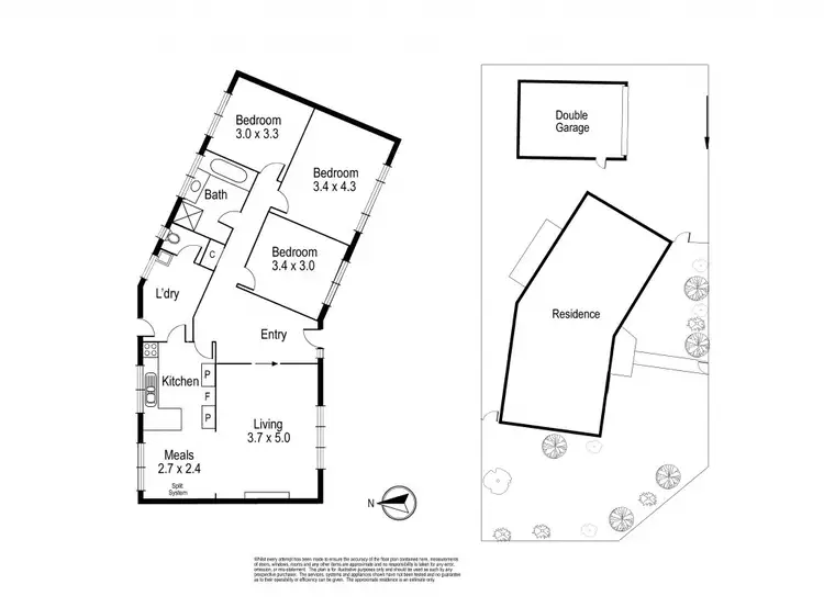 Floorplan of Homely house listing, 130 Dalton Road, Thomastown VIC 3074