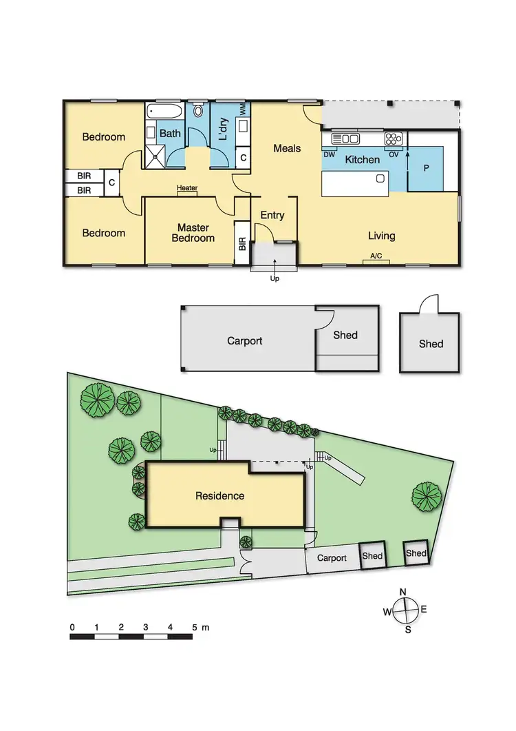 Floorplan of Homely house listing, 34 Borlase Street, Yallambie VIC 3085