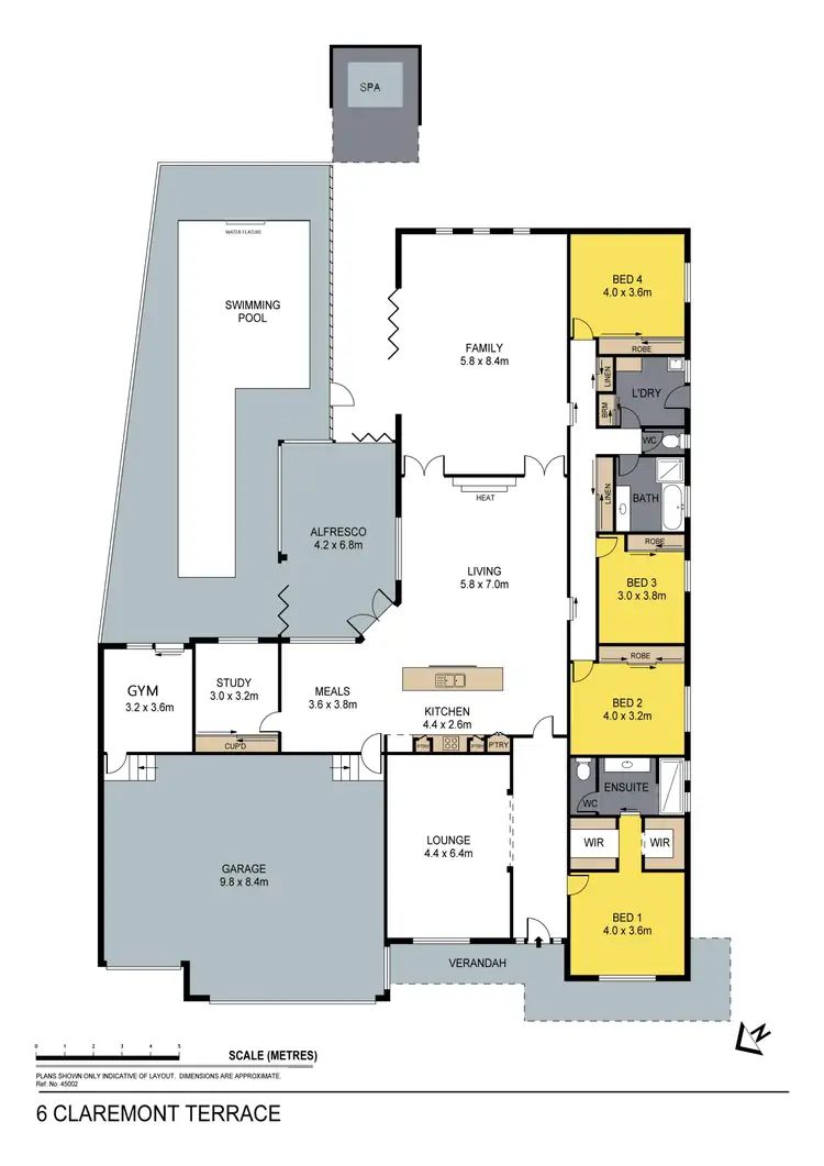 Floorplan of Homely house listing, 6 Claremont Terrace, Strathdale VIC 3550