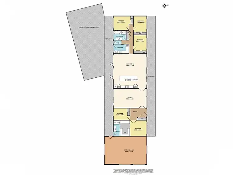 Floorplan of Homely house listing, 16 Kilgerron Court, Narre Warren South VIC 3805