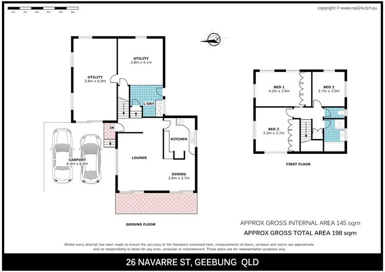Floorplan of Homely house listing, 26 Navarre Street, Geebung QLD 4034