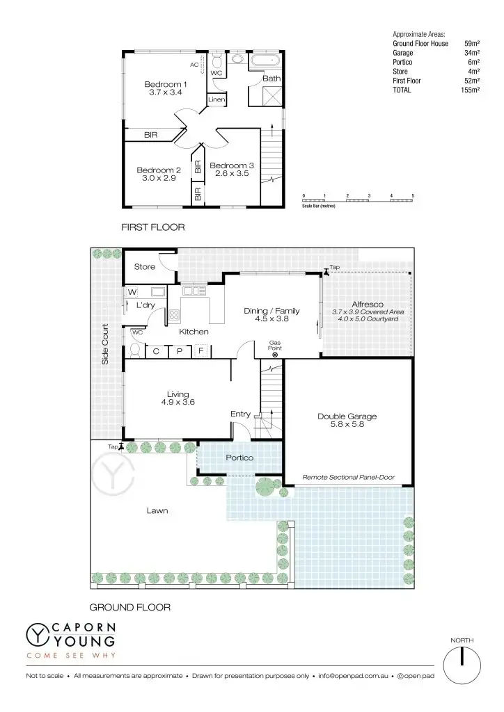 Floorplan of Homely house listing, 13 Randazzo Way, Yangebup WA 6164