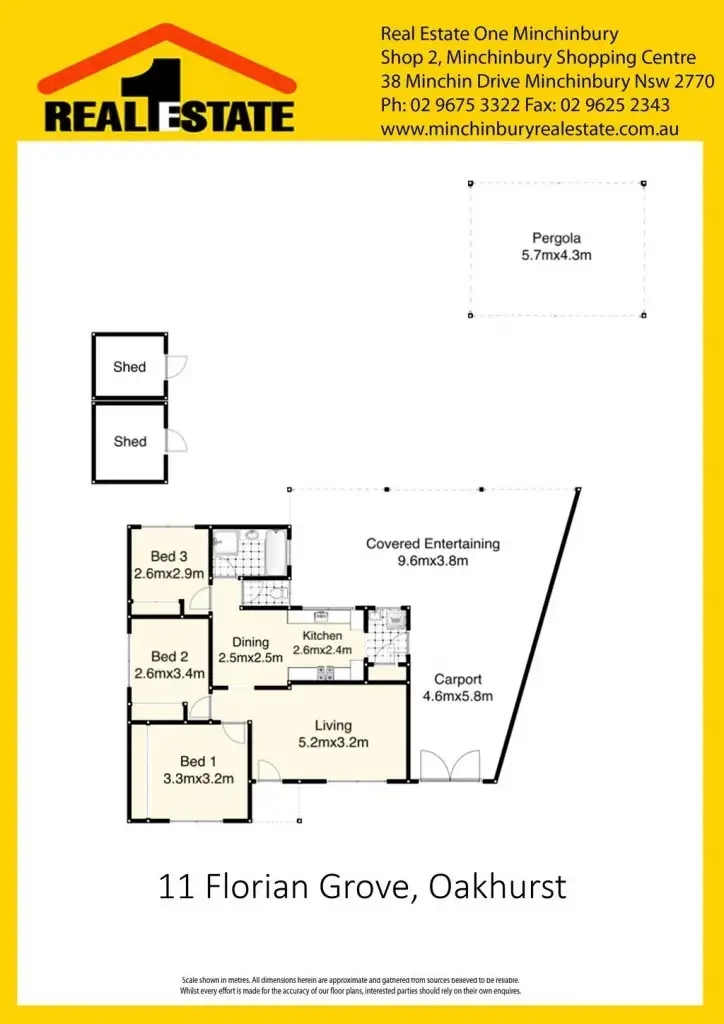 Floorplan of Homely house listing, 11 Florian Grove, Oakhurst NSW 2761