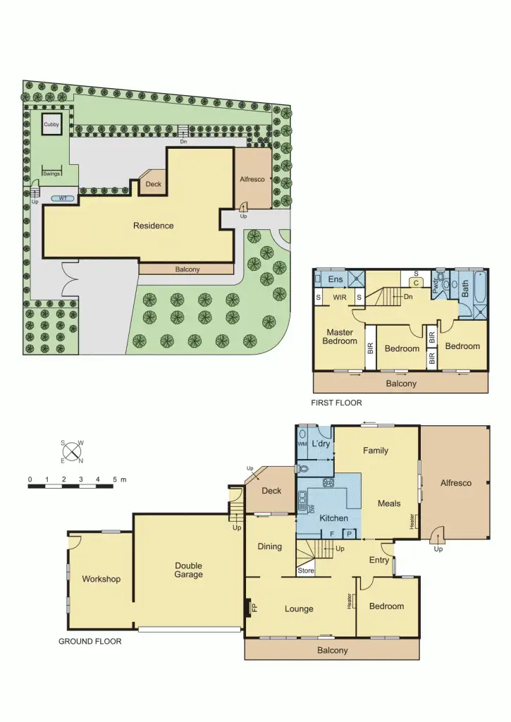 Floorplan of Homely house listing, 23 Barriedale Court, Eltham VIC 3095