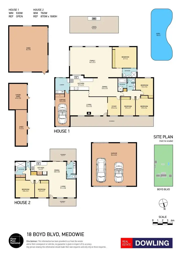 Floorplan of Homely house listing, 18 Boyd Boulevarde, Medowie NSW 2318