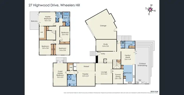 Floorplan of Homely house listing, 27 Highwood Drive, Wheelers Hill VIC 3150