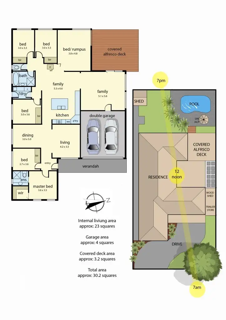 Floorplan of Homely house listing, 171 Union Road, Langwarrin VIC 3910