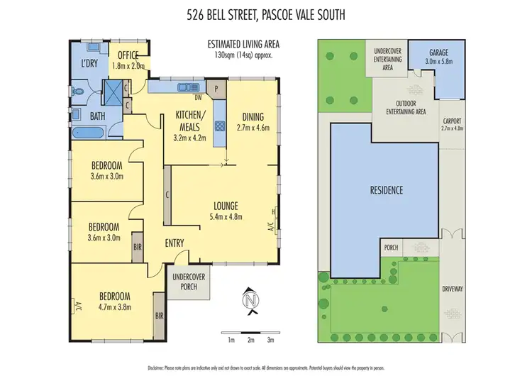 Floorplan of Homely house listing, 526 Bell Street, Pascoe Vale South VIC 3044
