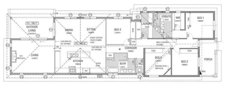 Floorplan of Homely house listing, 40 Thorne Street, Wagga Wagga NSW 2650