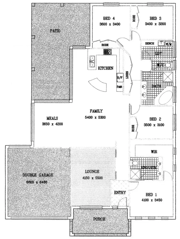 Floorplan of Homely house listing, 59 Mima Street, Glenfield Park NSW 2650