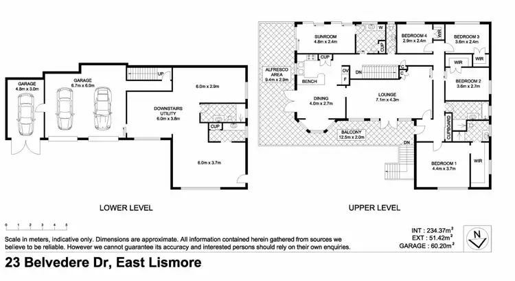 Floorplan of Homely house listing, 23 Belvedere Drive, East Lismore NSW 2480