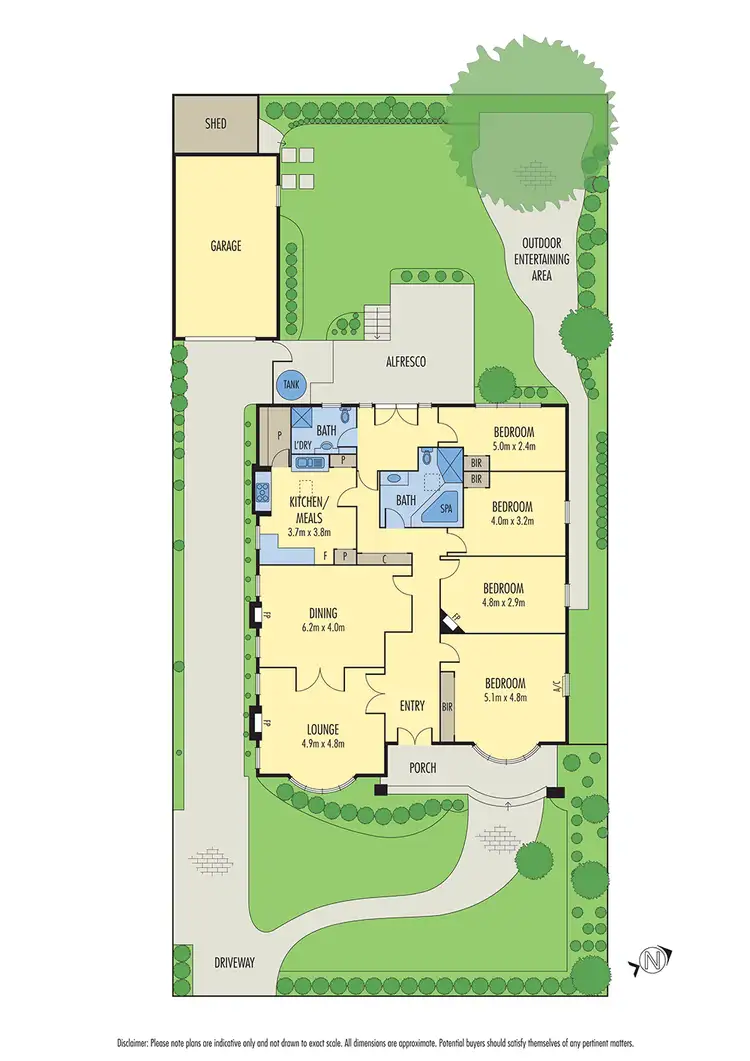 Floorplan of Homely house listing, 163 Orrong Road, St Kilda East VIC 3183