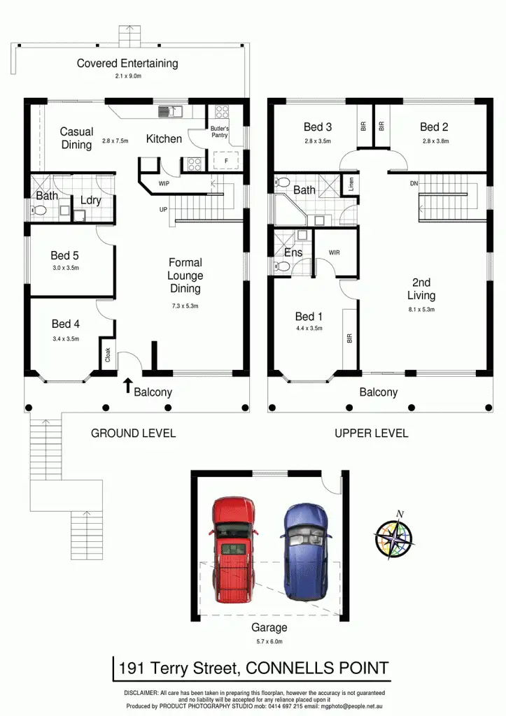 Floorplan of Homely house listing, 191 Terry Street, Connells Point NSW 2221