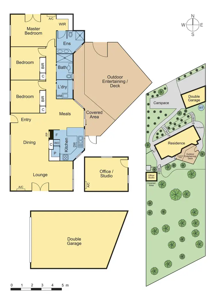 Floorplan of Homely house listing, 136 Scenic Crescent, Eltham North VIC 3095