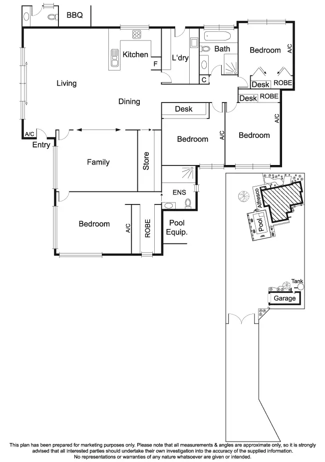 Floorplan of Homely house listing, 42 Warrigal Road, Parkdale VIC 3195