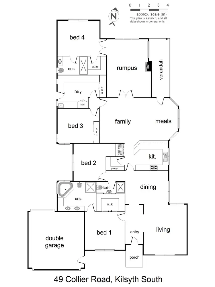 Floorplan of Homely house listing, 49 Collier Road, Kilsyth South VIC 3137