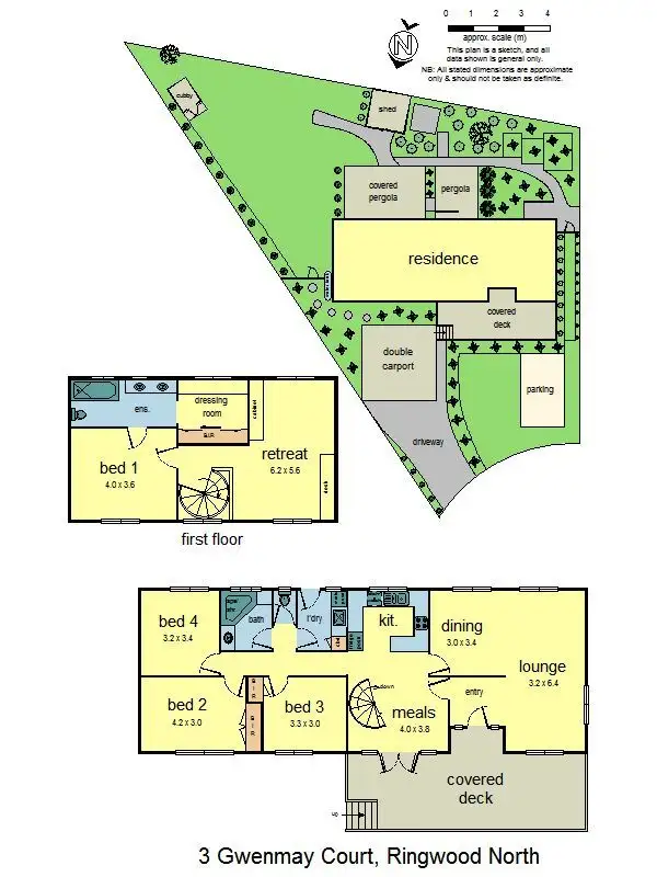 Floorplan of Homely house listing, 3 Gwenmay Court, Ringwood North VIC 3134