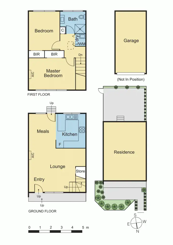 Floorplan of Homely townhouse listing, 9/191 Cape Street, Heidelberg VIC 3084