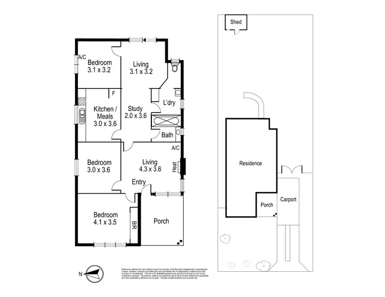 Floorplan of Homely house listing, 10 McFadzean Avenue, Reservoir VIC 3073