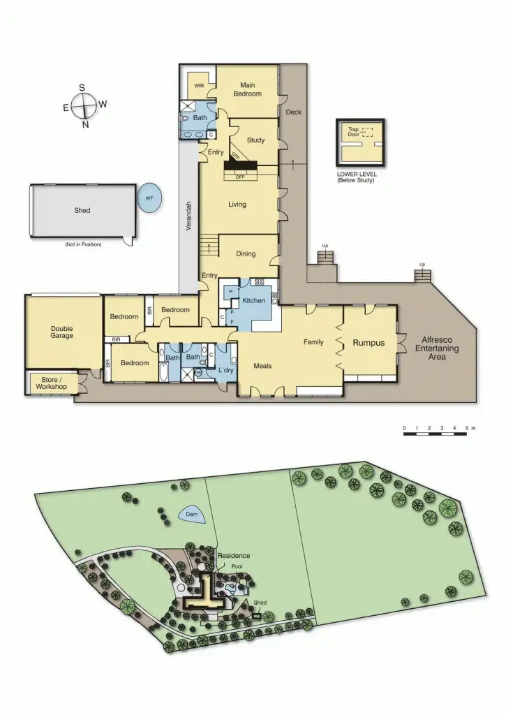 Floorplan of Homely house listing, 8 Joslyn Drive, Research VIC 3095