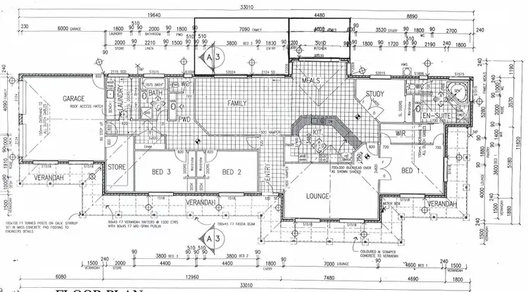 Floorplan of Homely rural property listing, 54 Wild Cherry Road, Lockwood South VIC 3551