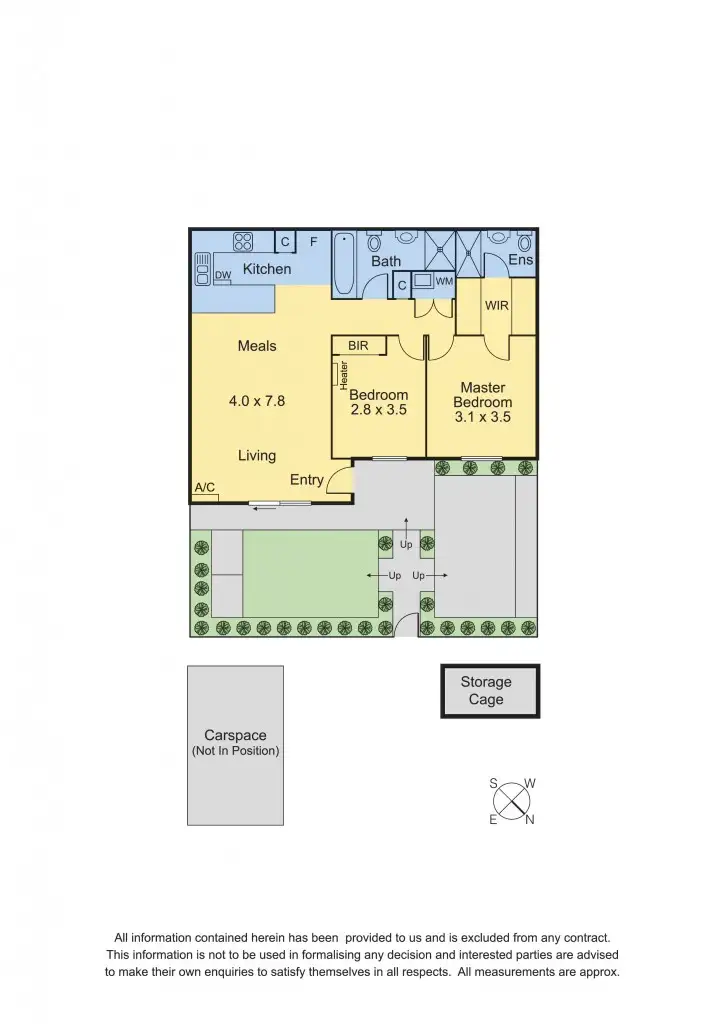 Floorplan of Homely house listing, 4/54 Epsom Road, Ascot Vale VIC 3032