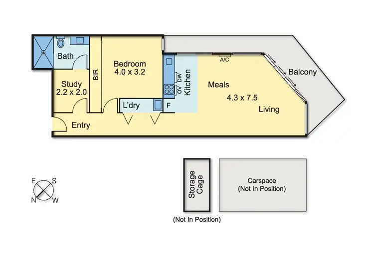 Floorplan of Homely apartment listing, G02/10-12 High Street, Glen Iris VIC 3146