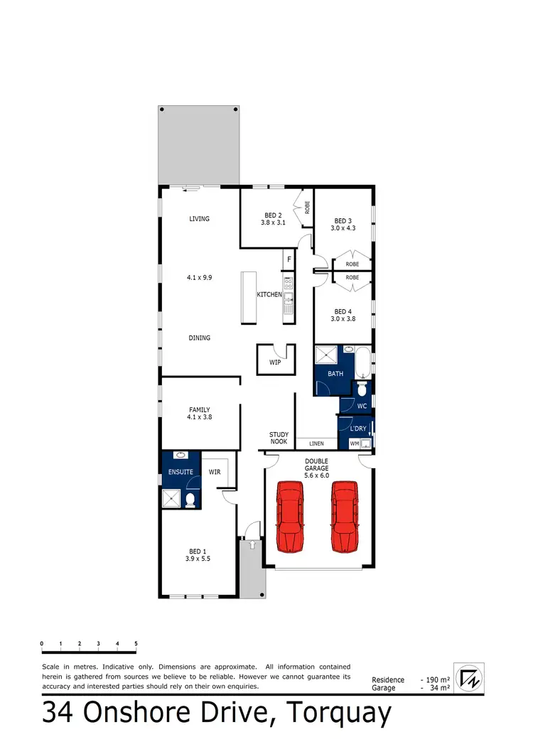 Floorplan of Homely house listing, 34 Onshore Drive, Torquay VIC 3228