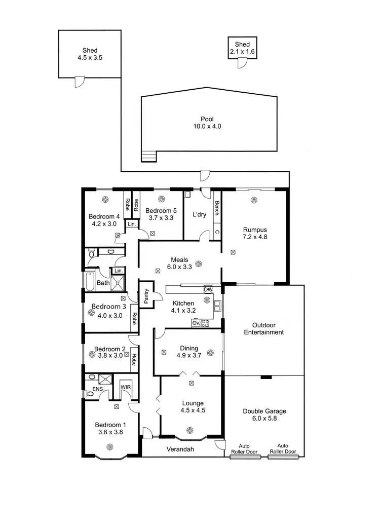 Floorplan of Homely house listing, 62 Maple Avenue, Rostrevor SA 5073