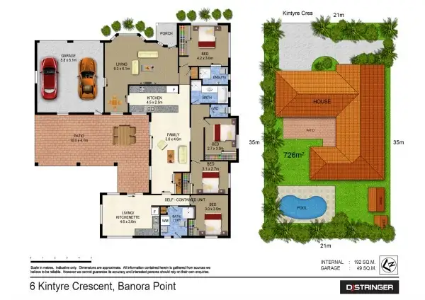 Floorplan of Homely house listing, 6 Kintyre Crescent, Banora Point NSW 2486