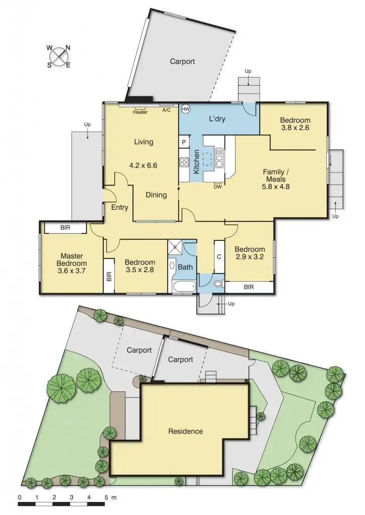 Floorplan of Homely house listing, 4 Havelock Avenue, Bundoora VIC 3083