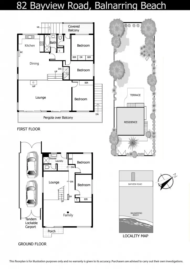 Floorplan of Homely house listing, 82 Bayview Road, Balnarring Beach VIC 3926