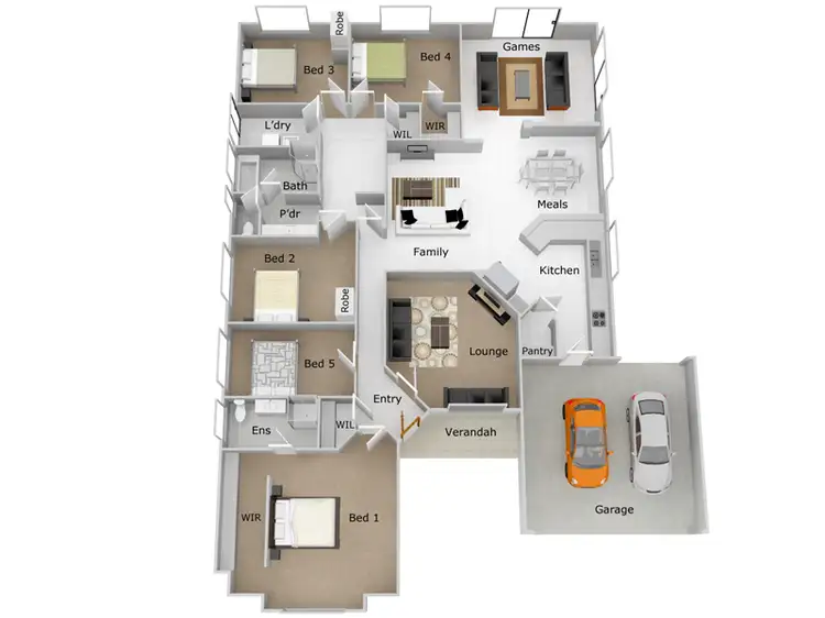 Floorplan of Homely house listing, 16 Plaimar Ramble, Byford WA 6122