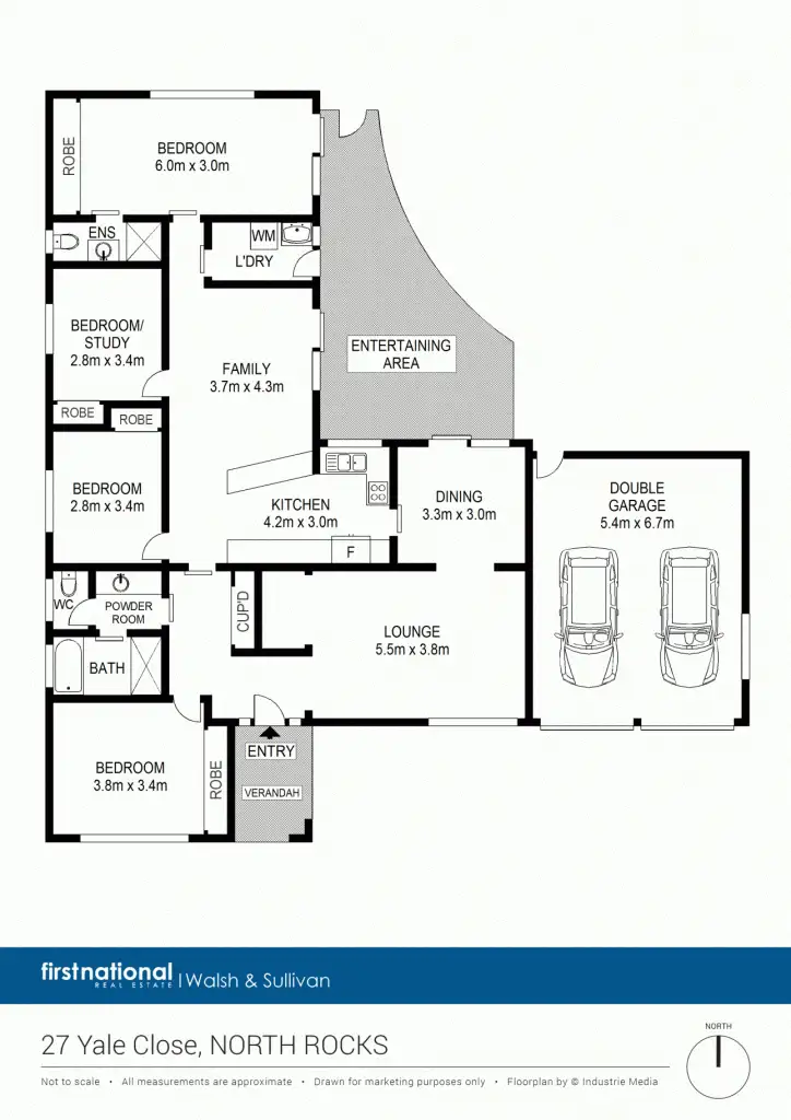 Floorplan of Homely house listing, 27 Yale Close, North Rocks NSW 2151
