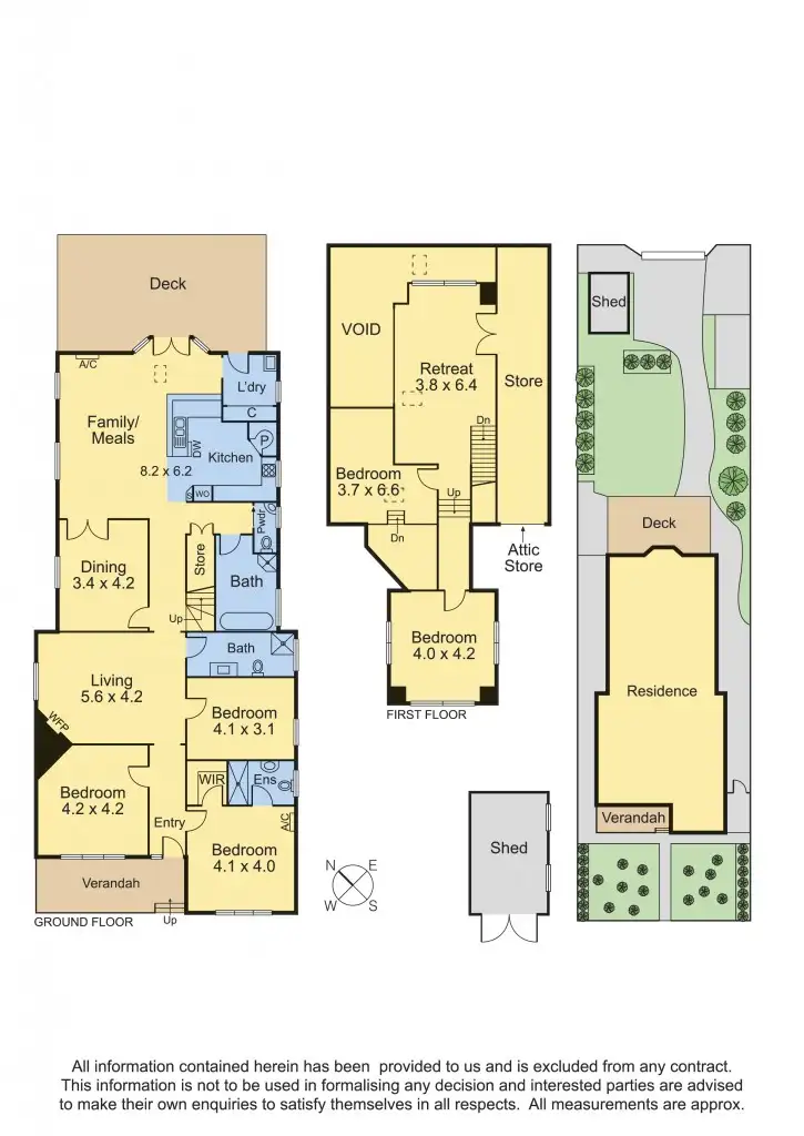 Floorplan of Homely house listing, 93 Epsom Road, Ascot Vale VIC 3032