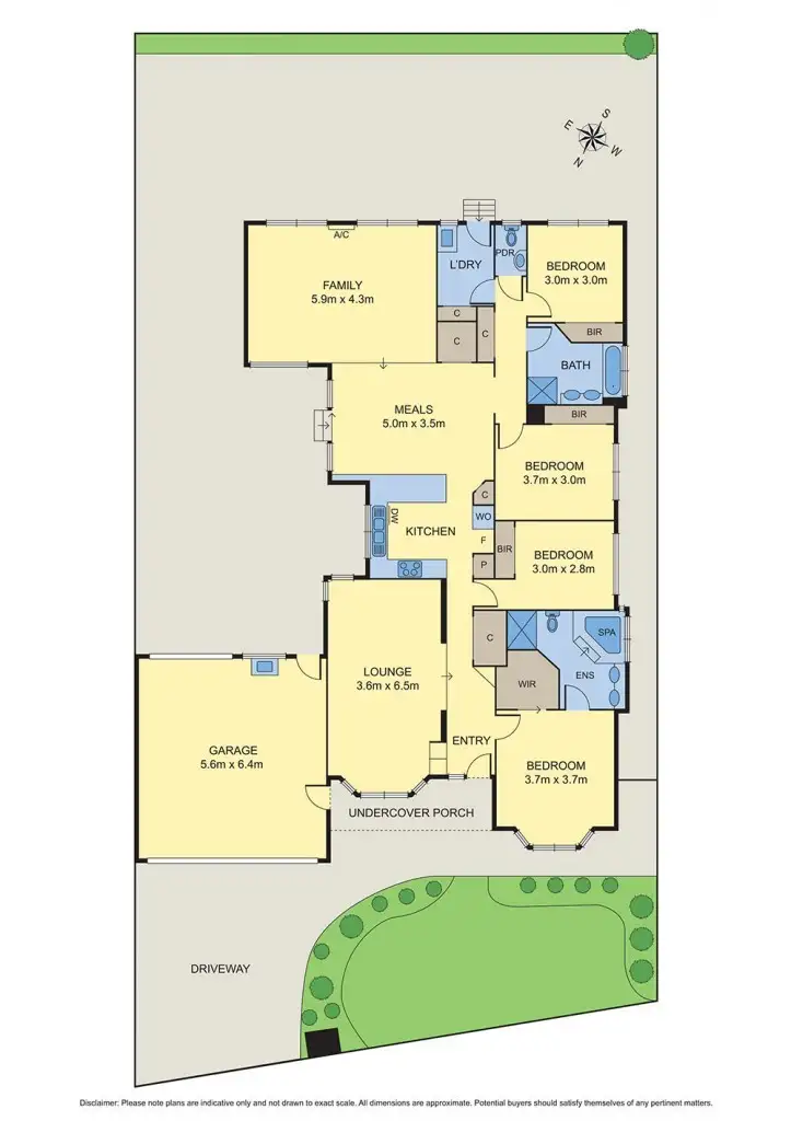 Floorplan of Homely house listing, 10 Tormorvey Avenue, Hillside VIC 3037