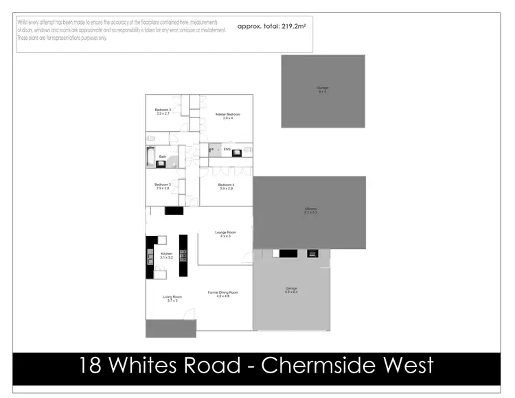 Floorplan of Homely house listing, 18 Whites Road, Chermside West QLD 4032