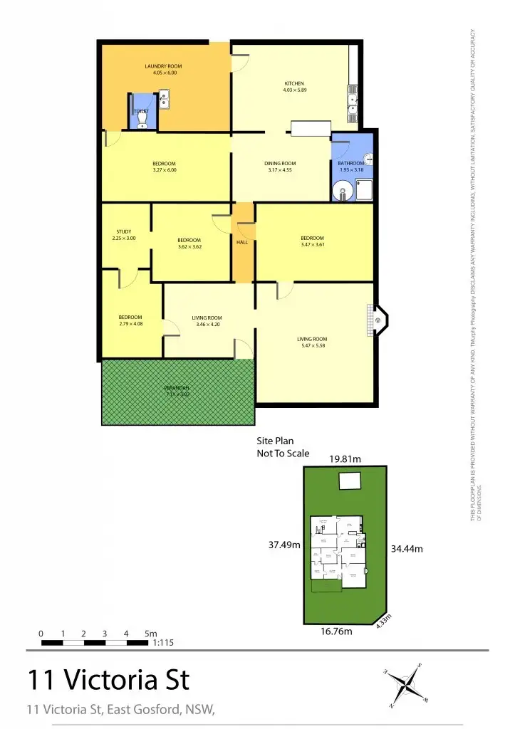 Floorplan of Homely house listing, 11 Victoria Street, East Gosford NSW 2250