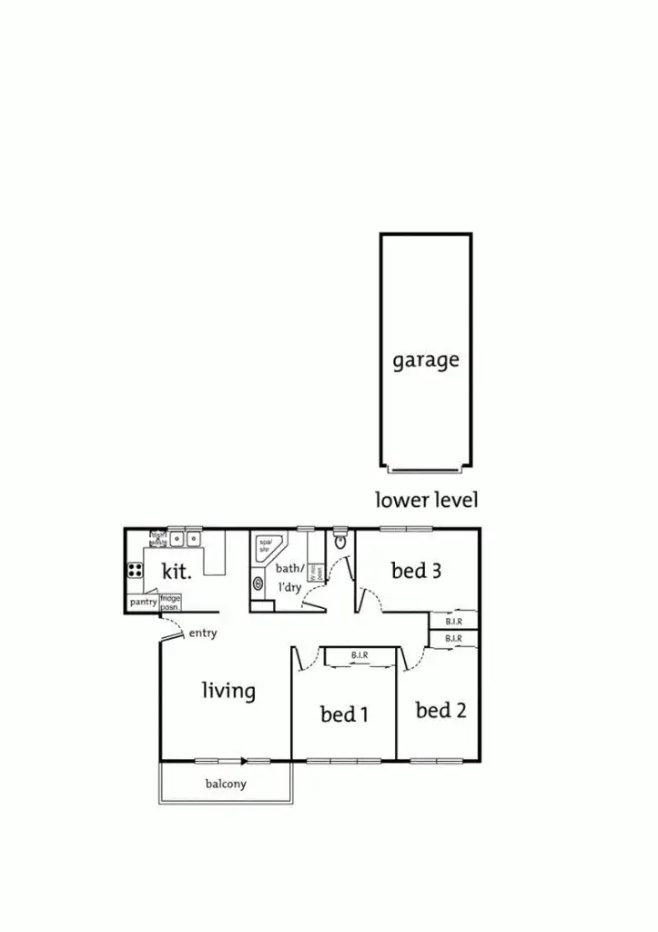 Floorplan of Homely apartment listing, 4/11 Firth Street, Doncaster VIC 3108