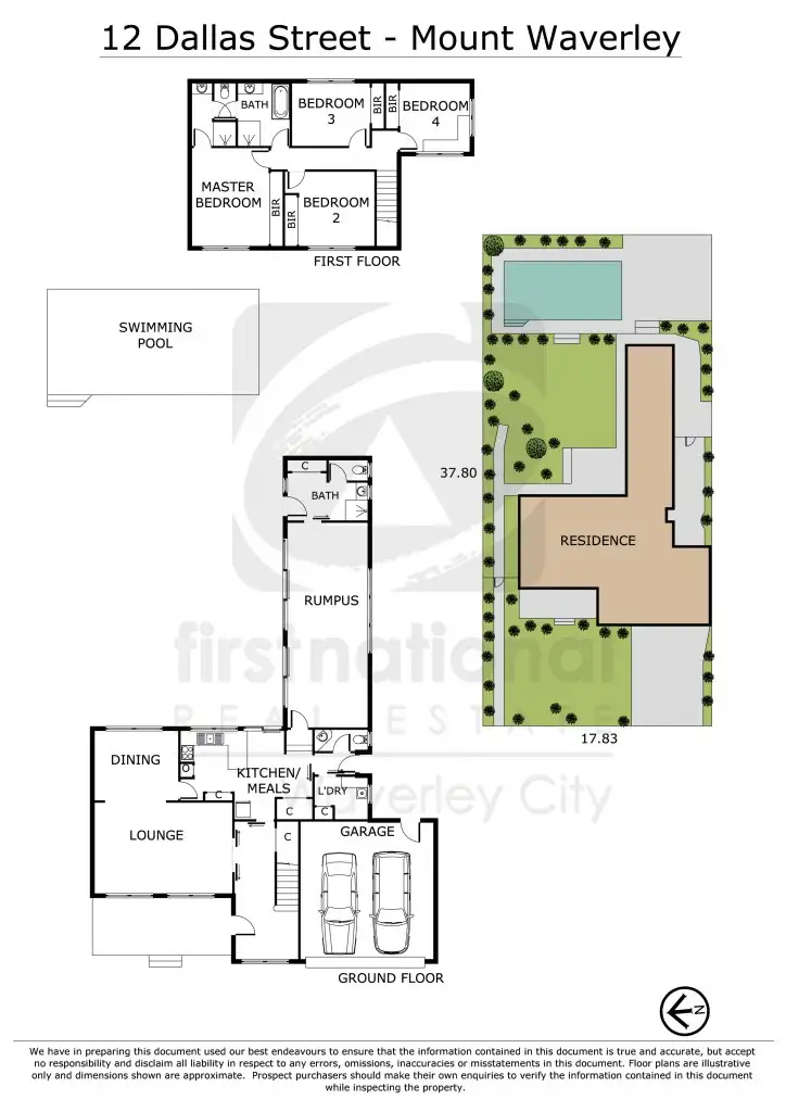 Floorplan of Homely house listing, 12 Dallas Street, Mount Waverley VIC 3149