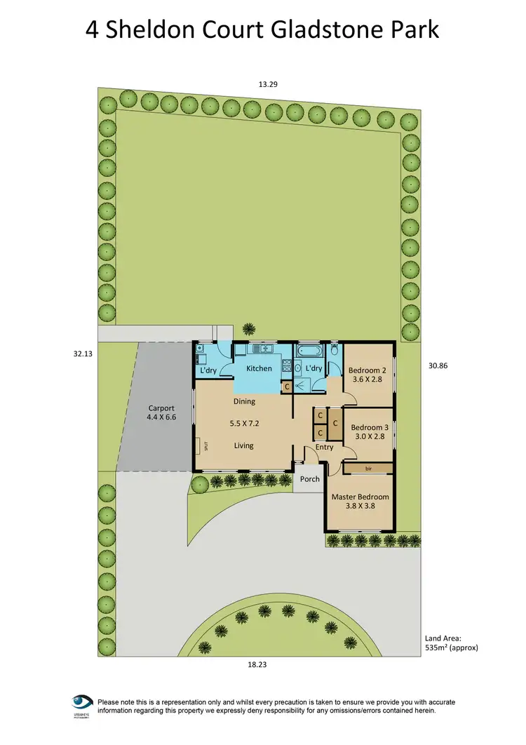 Floorplan of Homely house listing, 4 Sheldon Court, Gladstone Park VIC 3043