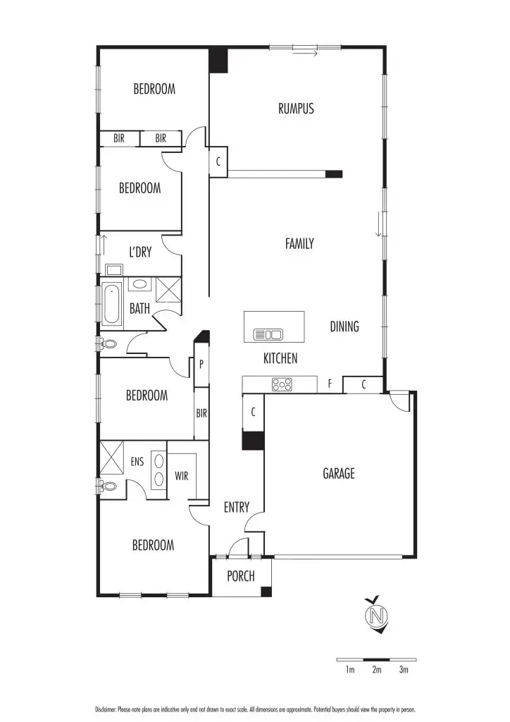 Floorplan of Homely house listing, 35 Kingfisher Drive, Diamond Creek VIC 3089