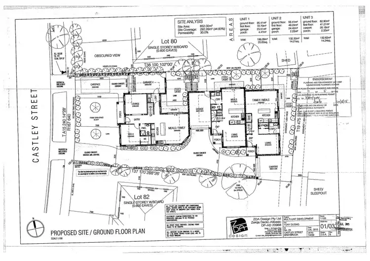 Floorplan of Homely house listing, 25 Castley Crescent, Braybrook VIC 3019