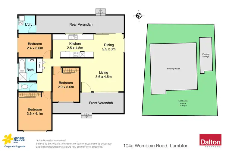 Floorplan of Homely house listing, 104a Womboin Road, Lambton NSW 2299