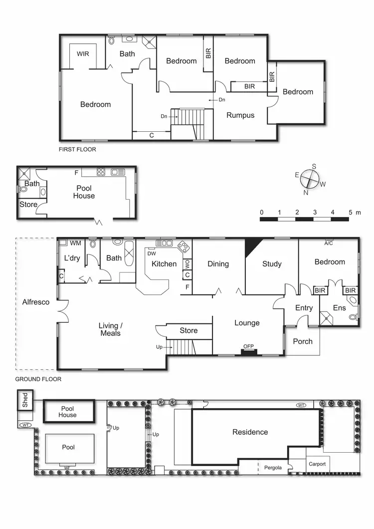 Floorplan of Homely house listing, 28 Railway Road, Carnegie VIC 3163