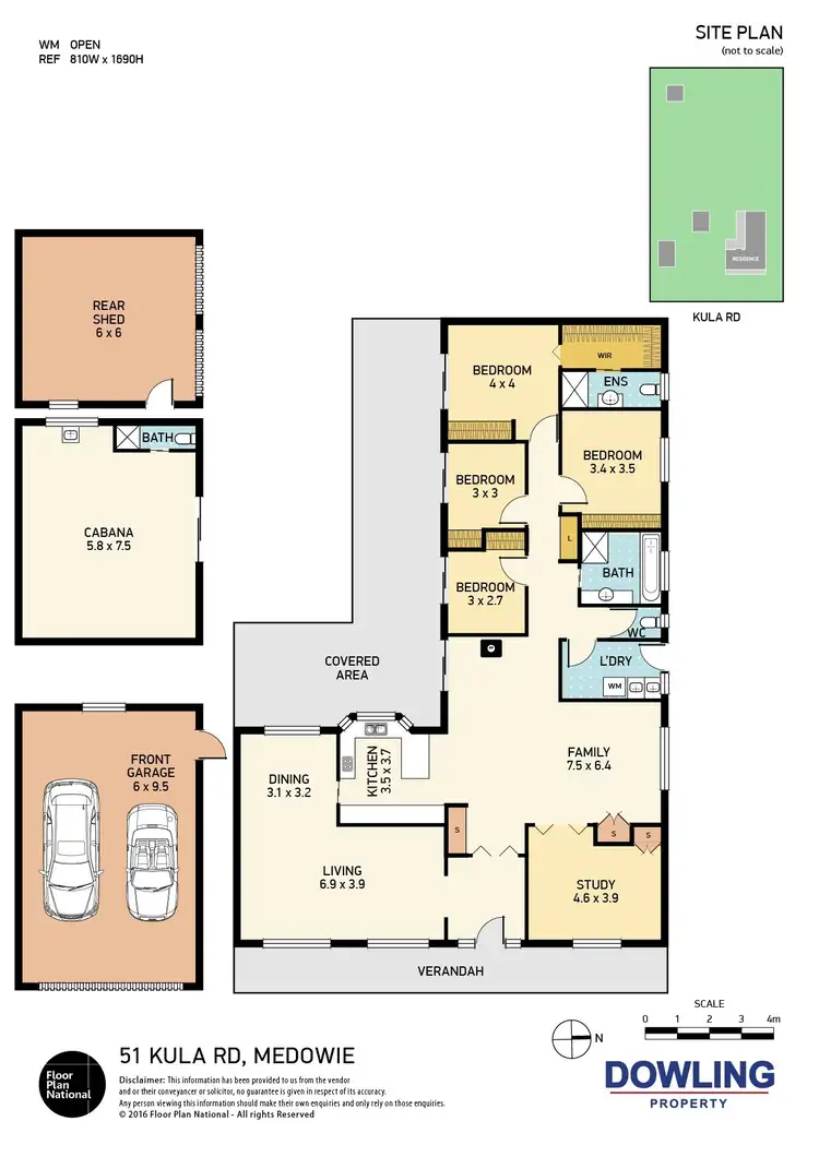 Floorplan of Homely house listing, 51 Kula Road, Medowie NSW 2318