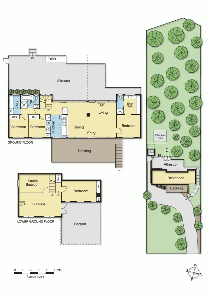 Floorplan of Homely house listing, 41 Allison Crescent, Eltham VIC 3095