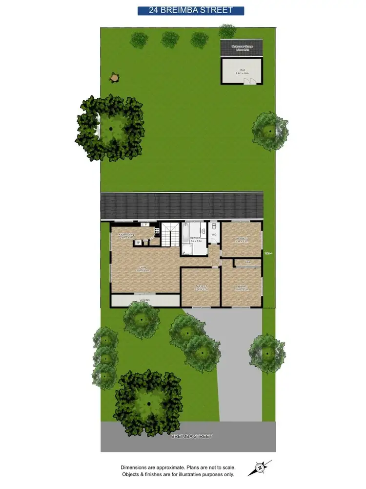 Floorplan of Homely house listing, 24 Breimba Street, Grafton NSW 2460