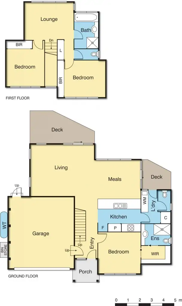 Floorplan of Homely house listing, 45 Rattray Road, Montmorency VIC 3094